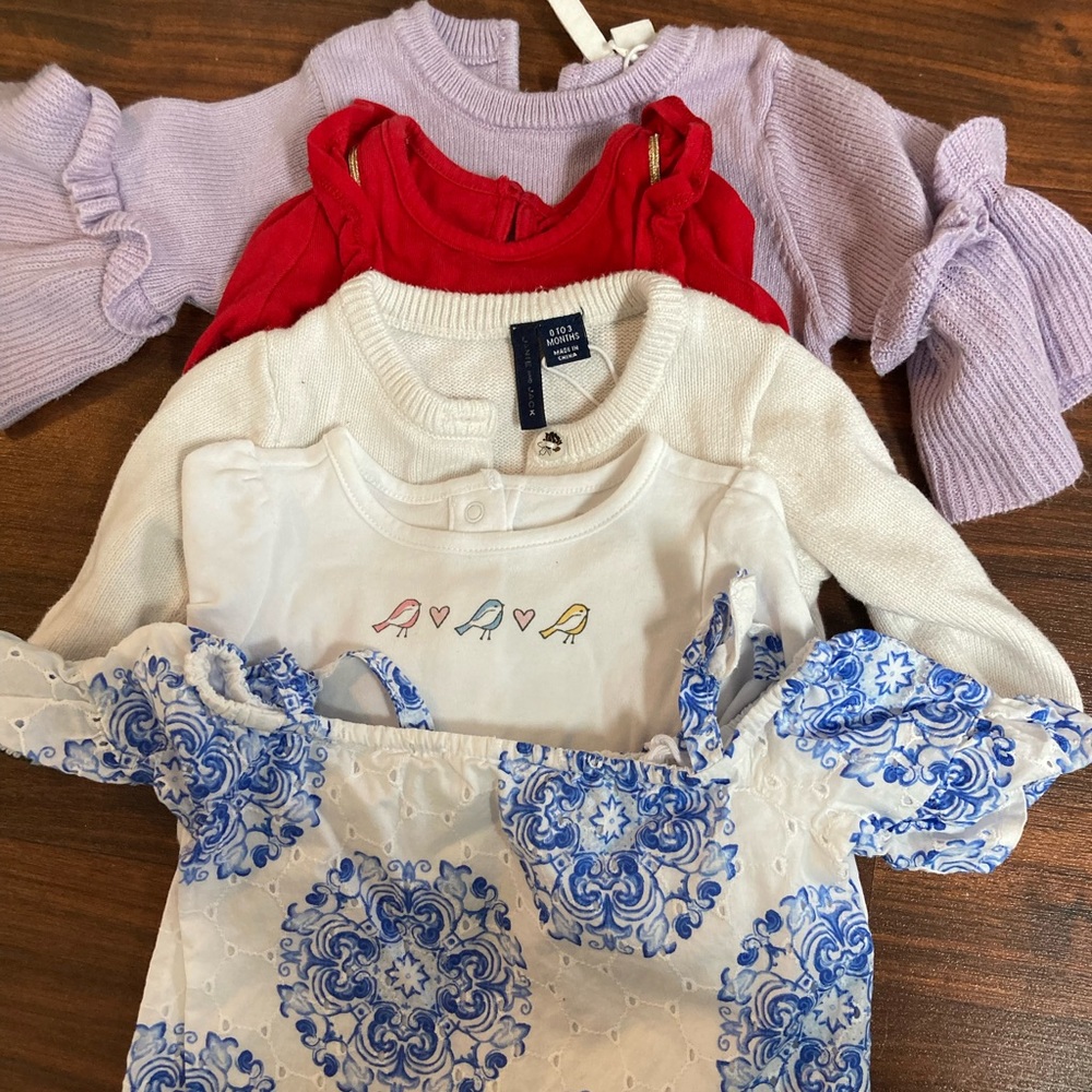 Janie and Jack baby girl 5 piece bundle